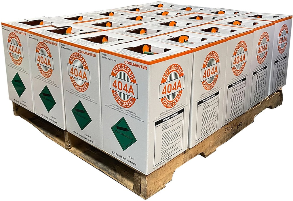 R-404A refrigerant blend is ideal for low and medium-temperature commercial refrigeration. Trusted in supermarkets and cold storage for reliable performance.