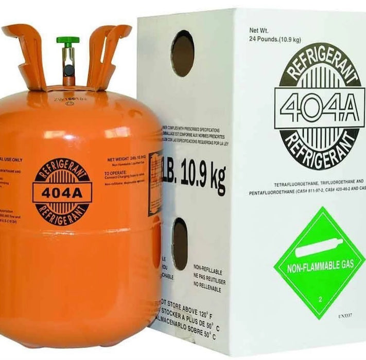 24lb R-404A Refrigerant, Factory Sealed, Virgin – Made in USA